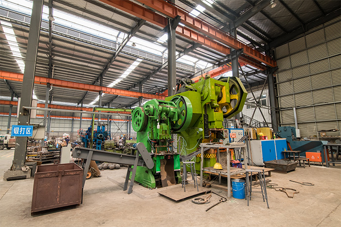 郏县网架配件-锥头加工车间